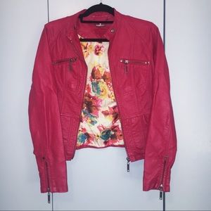 Red Leather Jacket
